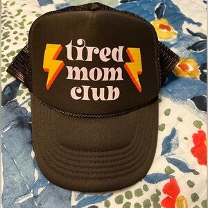 Tired Mom Club Trucker Hat